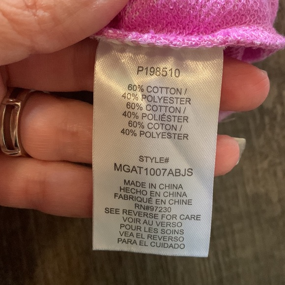 NWT Steve Madden Pullover Hoodie Size Large Lavender - Picture 8 of 8